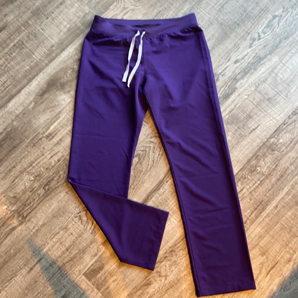FIGS EGGPLANT unlimited color Livingston scrubs